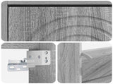 Wall-Mounted Shoe Cabinet ALKMAAR 71 x 17 x 43 cm Grey Sonoma 896191