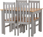 ZNTS Ludlow 1+4 Dining Set 400-401-289