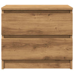 ZNTS Bedside Cabinet Artisan Oak 50x40x43.5 cm Engineered Wood 856520