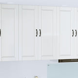 Wall Cabinet PORTO High Gloss White 80 x 31 x 100 cm 885499