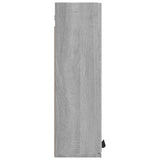 Bathroom Mirror Cabinet Grey Sonoma 64x20x67 cm 817067