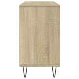 Bathroom Cabinet Sonoma Oak 80x33x60 cm Engineered Wood 849680