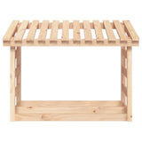 Firewood Rack 108x64.5x78 cm Solid Wood Pine 822442