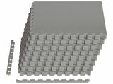 Pool Ground Mat 24 pcs Grey 8.64 m EVA Foam 3433309