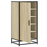 Shoe Rack Sonoma Oak 48x38x97.5 cm Engineered Wood 849200
