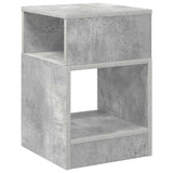 End Table 2 pcs Concrete Grey 30.5 x 30 x 45 cm Engineered Wood 890903