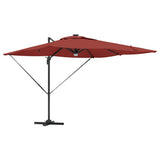 Roma Parasol Red 286 x 284 x 270 cm Aluminium and Polyester 42003358