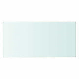 Shelves 2 pcs Panel Glass Clear 60x30 cm 3051566