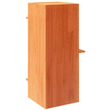 Cat House Wax Brown 43x43x90 cm Solid Wood Pine 859300