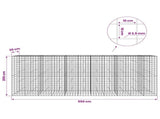 Gabion with 3.5 mm Wire and 10x10 cm Mesh 550x30x200 cm 3463253