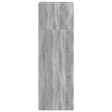 Highboard Grey Sonoma 40x41x124 cm Engineered Wood 846388