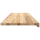 Window Sills 2 pcs Untreated 120x40x2 cm Solid Wood Oak 4009122