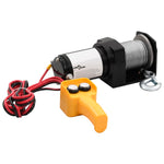 ZNTS 12 V Electric Winch 907 KG Wire Remote Control 210229