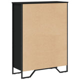 Bookcase Black 80x31x106 cm Engineered Wood 848624