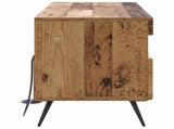 LED TV Cabinet Old Wood Engineered Wood 897663