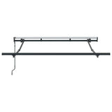Awning Frame Retractable Anthracite 2.5 x 2 m Metal 42002552