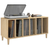 Record Cabinet Sonoma Oak 100x38x48 cm Engineered Wood 831976