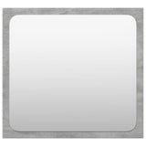 4 Piece Bathroom Furniture Set Concrete Grey Engineered Wood 3324882