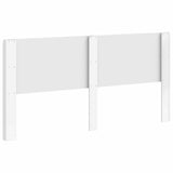 Headboard High Gloss White Engineered Wood 889549