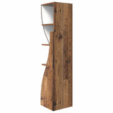 Corner Cabinet 32x32x140cm Engineered Wood Old Wood 889883