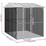 Bird Cage Anthracite 227 x 310 x 247 cm Galvanised Steel 3325160