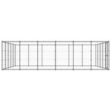 Outdoor Dog Kennel Steel 36.3 m 3082324
