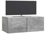 Wall-Mounted TV Cabinet Concrete Grey 59.5 x 31 x 30 cm 898538