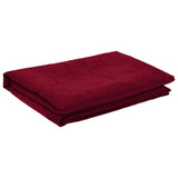 Table Cloth 5 pcs Rectangular Wine Red 110 x 180 cm 42040442