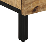 TV Cabinet 70x33x46 cm Solid Wood Mango 356892
