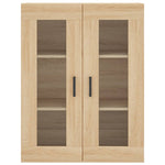 Wall Mounted Cabinets 2 pcs Sonoma Oak Engineered Wood 3197940