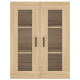 Highboard Sonoma Oak 69.5x34x180 cm Engineered Wood 3198660