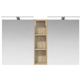 Bathroom Cabinet Set 3 pcs 120 x 14.5 x 70 cm Engineered wood 3403754