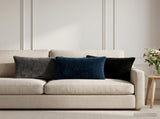 Cushion Cover 6 pcs HEERLEN Navy Blue 50 x 80 cm 912174