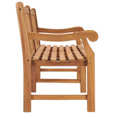 Garden Bench Teak Solid Teak Wood Extra Large Rectangular 316640