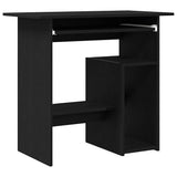 Desk Black Oak 80x45x74 cm Engineered Wood 862007