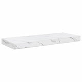 Wall Shelf 4 pcs White Marble 60 x 23 x 4 cm Engineered Wood 42019970