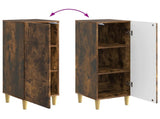 Sideboard Smoked Oak 33 x 34.5 x 90 cm Engineered Wood 894600