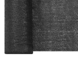 Privacy Net Black 1.5x25 m HDPE 150 g/m 149342