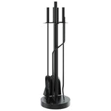 5 Piece Fireplace Tool Set 18x66 cm Steel 156376
