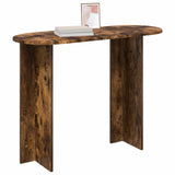 Console Table Smoked Oak 100 x 39.5 x 75 cm Engineered Wood 8001154