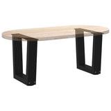 Coffee Table Legs V-Shape 2 pcs Black 40x cm Steel 4012604