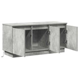 TV Cabinet with LED Concrete grey 100 x 38 x 49 cm 869669