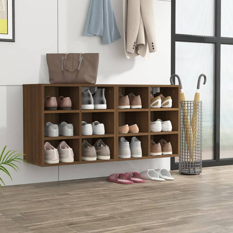 ZNTS Shoe Cabinets 2 pcs Brown Oak 52.5x30x50 cm 820513