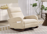 Corduroy Rocking Armchair - Beige T3398P424912
