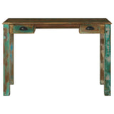 Writing Desk Brown 112 x 55 x 76 cm Solid Reclaim Wood 358877