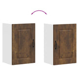 Kitchen Wall Cabinet Kalmar Smoked Oak Engineered Wood 853552