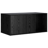 Cat Crate Furniture Black Oak 100 x 49 x 45 cm Engineered Wood 8014752