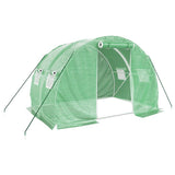 Greenhouse with Steel Frame Green 6 m 3x2x2 m 364077