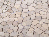 Mosaic Tiles Cream 30 x 30 cm Marble 42033527