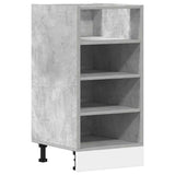 Bottom Cabinet Riga Concrete Grey 40x44.5x81.5 cm Engineered Wood 854205